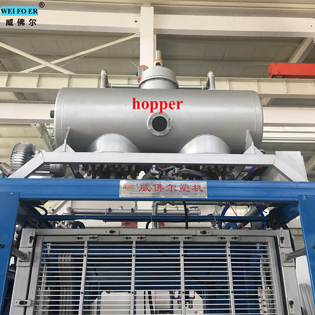 Weifoer automatic eps thermocol styrofoam cooler fish packaging box making machine for insulate crates vegetable boxes