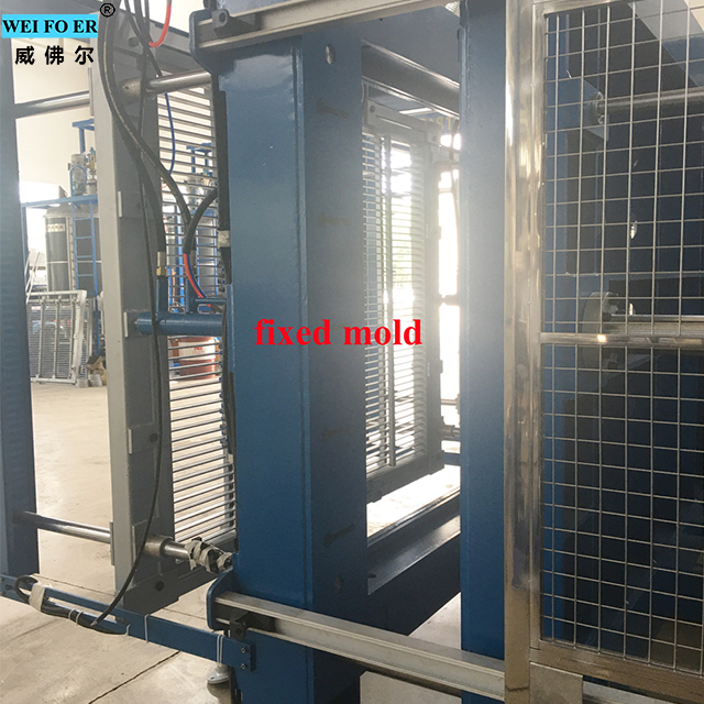 China supplier Weifoer eps vacuum shape molding equipment for packaging box production line